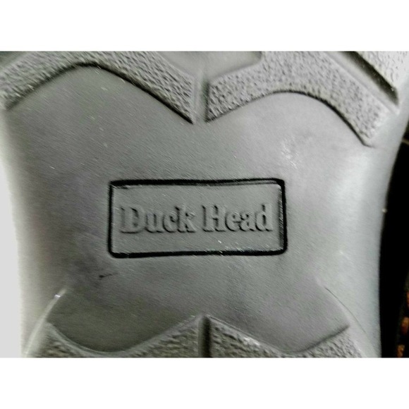 DUCK HEAD Mens Dark Brown Leather Casual Oxfords Loafers Size 8M - Picture 7 of 11